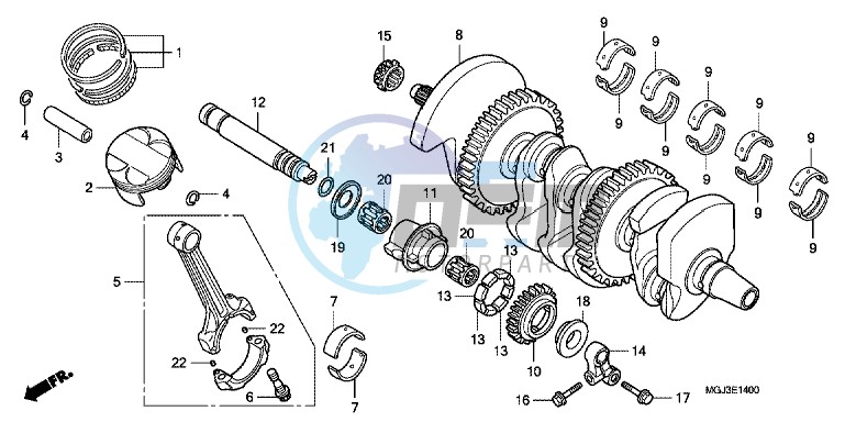 CRANKSHAFT/ PI STON