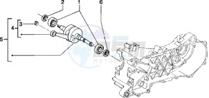 Typhoon 50 drawing Crankshaft