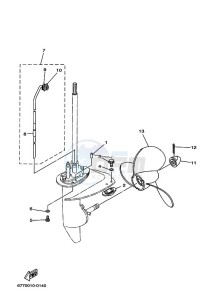 E8DMHL drawing PROPELLER-HOUSING-AND-TRANSMISSION-2