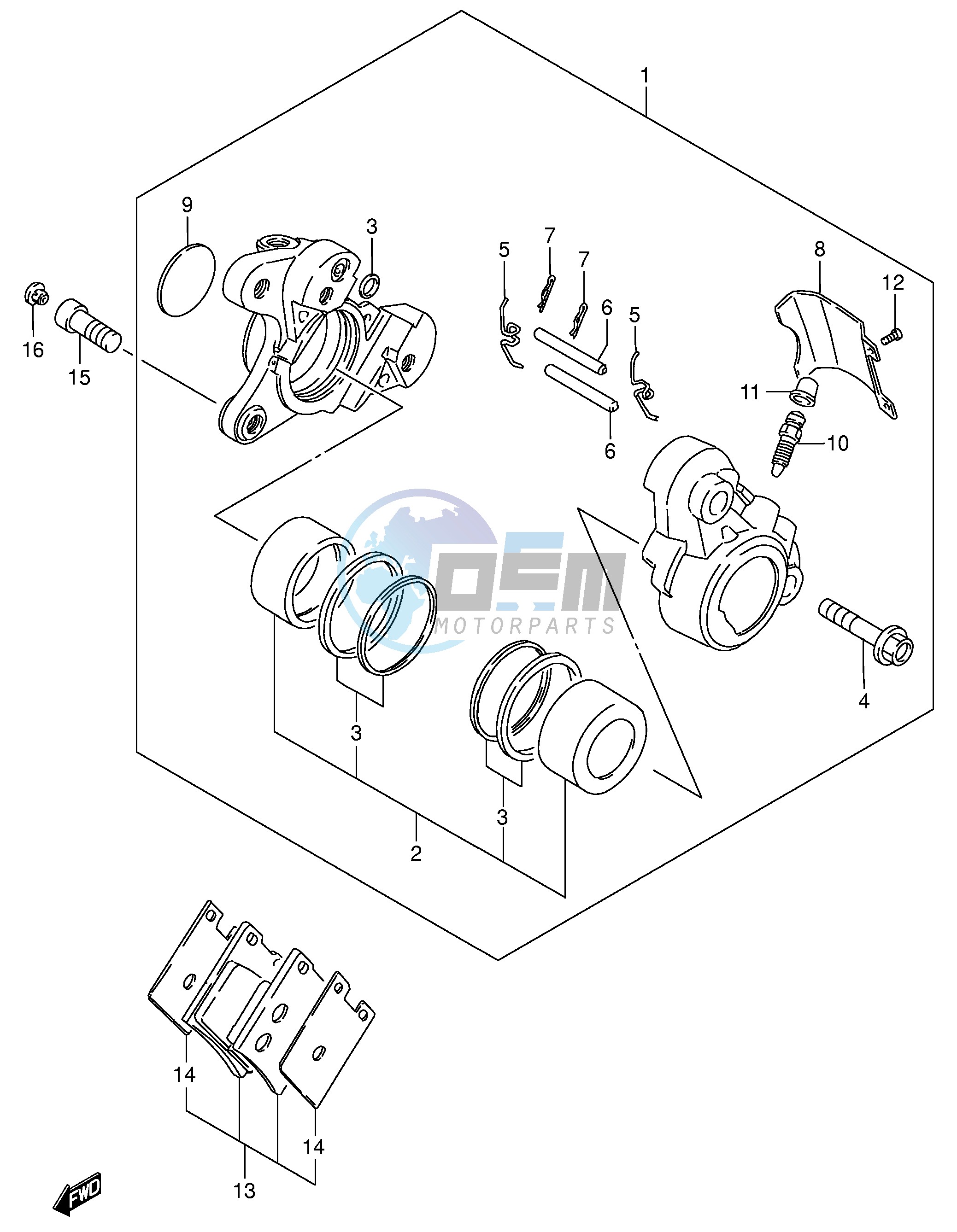 FRONT CALIPER