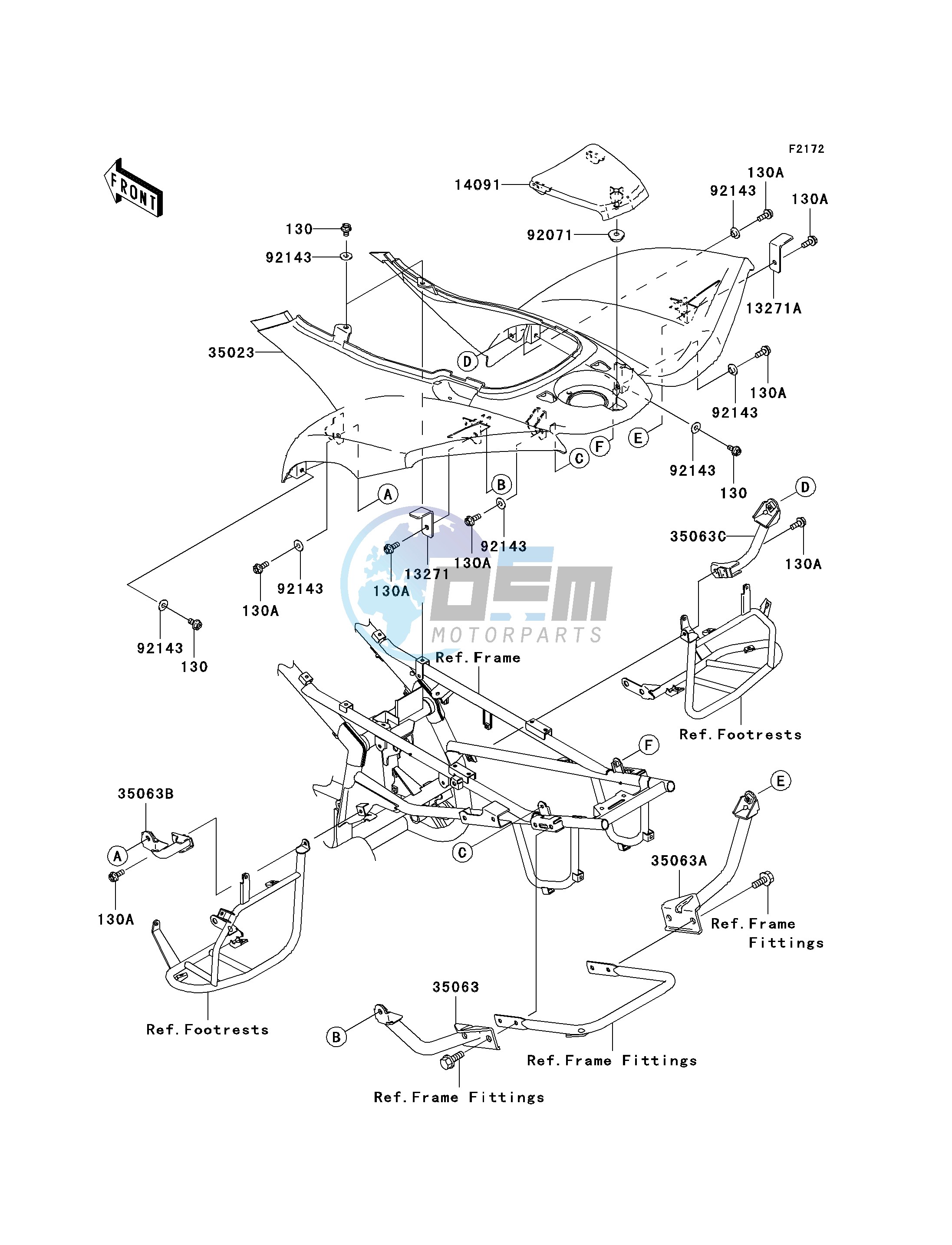 REAR FENDER-- S- -