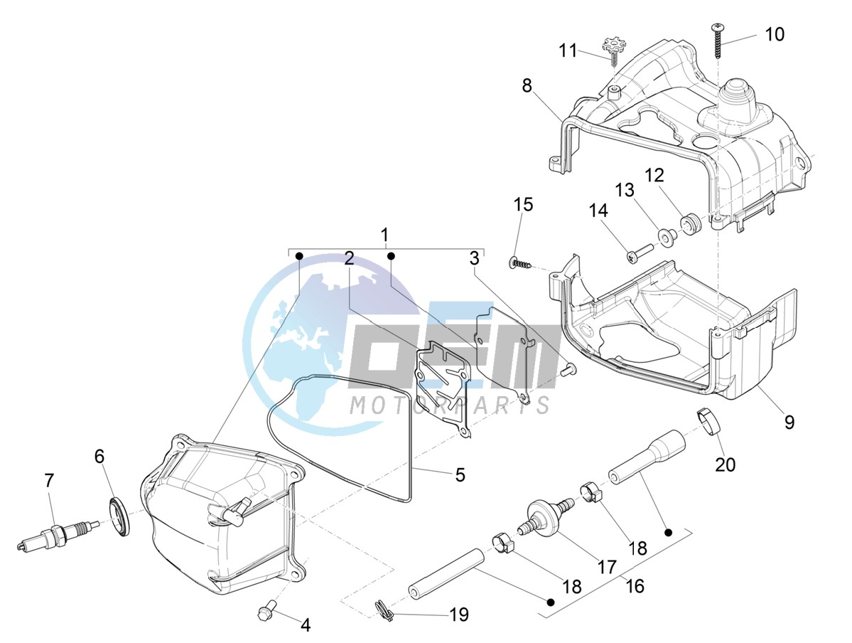 Cylinder head cover