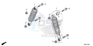 TRX420TM1F TRX420 Europe Direct - (ED) drawing FRONT CUSHION