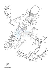 YP250RA EVOLIS 250 ABS (1YS8) drawing WINDSHIELD