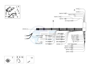 TUONO 1100 V4 FACTORY E4 SUPERPOLE ABS (APAC) drawing Electrical system III