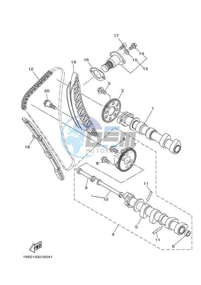 CAMSHAFT & CHAIN