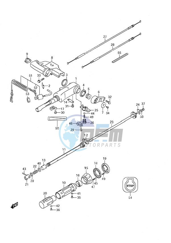 Tiller Handle