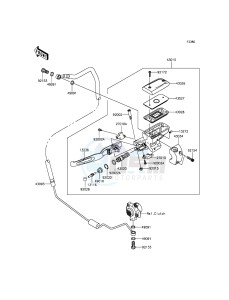 VULCAN_1700_VOYAGER_ABS VN1700BFF GB XX (EU ME A(FRICA) drawing Clutch Master Cylinder