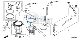 VFR800XH 2ED - (2ED) drawing CAMSHAFT/VALVE (FRONT)