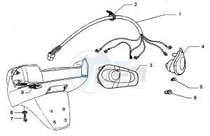 Hexagon 250 GT (5791881) 5791881 drawing Taillight