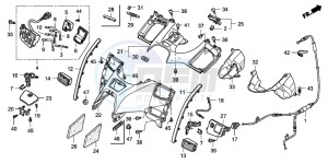 GL1800 drawing SHELTER (GL18006/7/8-E,ED,F,U)