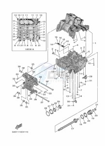 YXE850EN YXE85WPAL (BAN7) drawing CRANKCASE