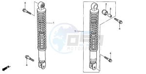 NSS250A JAZZ drawing REAR CUSHION