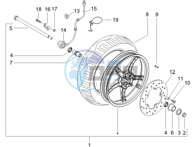 Front wheel