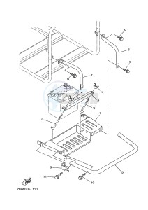 EF5200FW 357 (7C53 7C53) drawing BATTERY TRAY