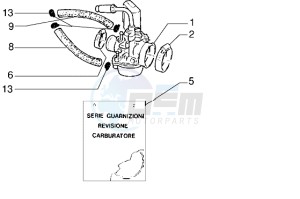 DNA 50 drawing Carburettor