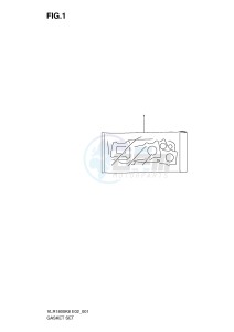 VLR1800 (E2) drawing GASKET SET