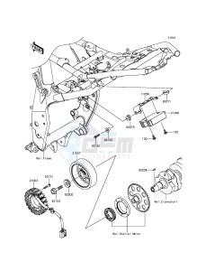 Z800 ZR800AEF FR GB XX (EU ME A(FRICA) drawing Generator