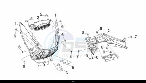 MAXSYM TL 500 (TL47W1-EU) (L9) drawing FR.MAINTENANCE COVER ASSY