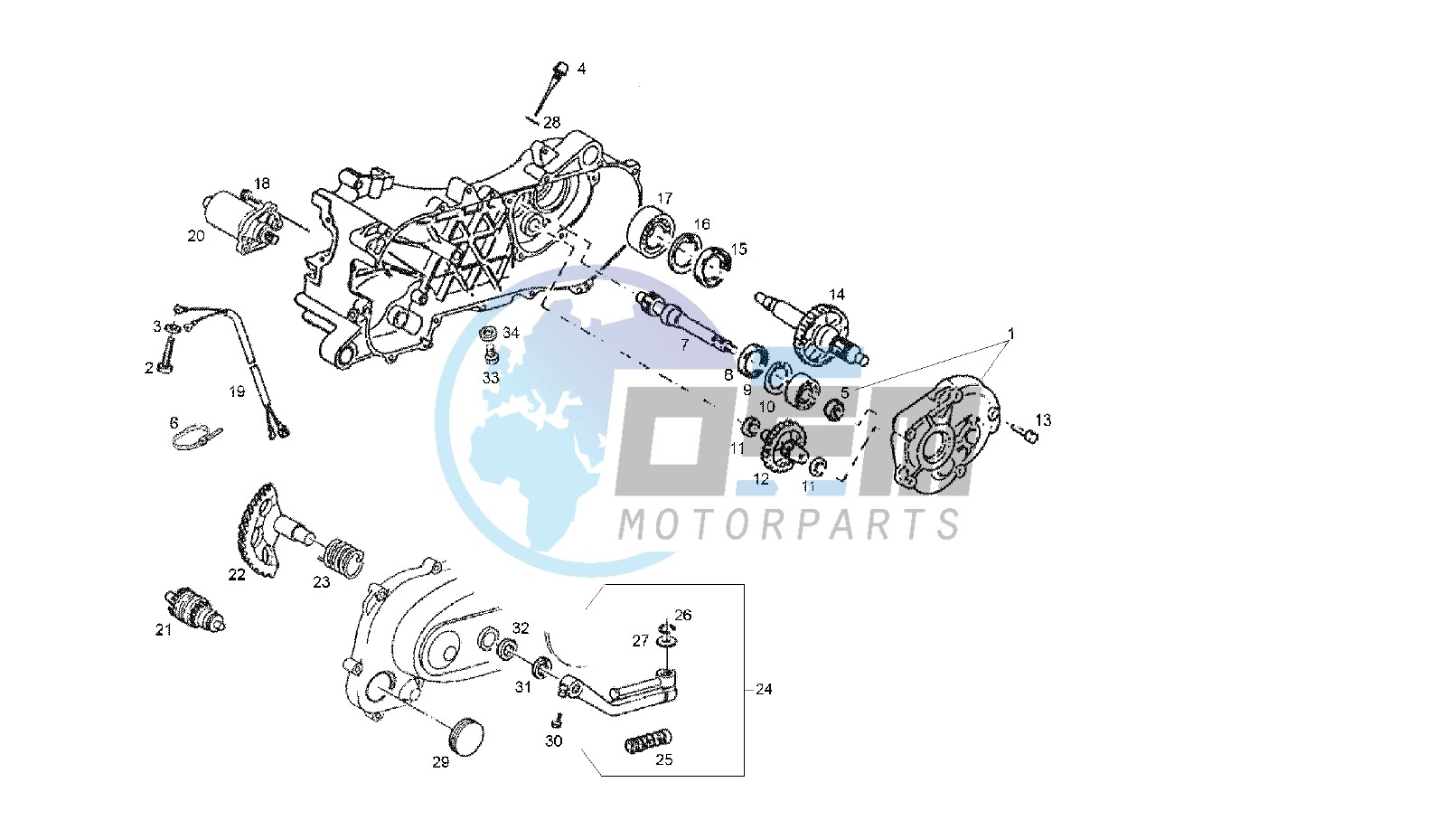 STARTING MOTOR