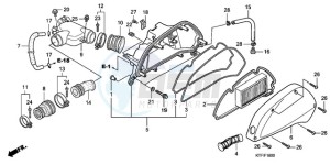 SH1259 ED / 2ED drawing AIR CLEANER