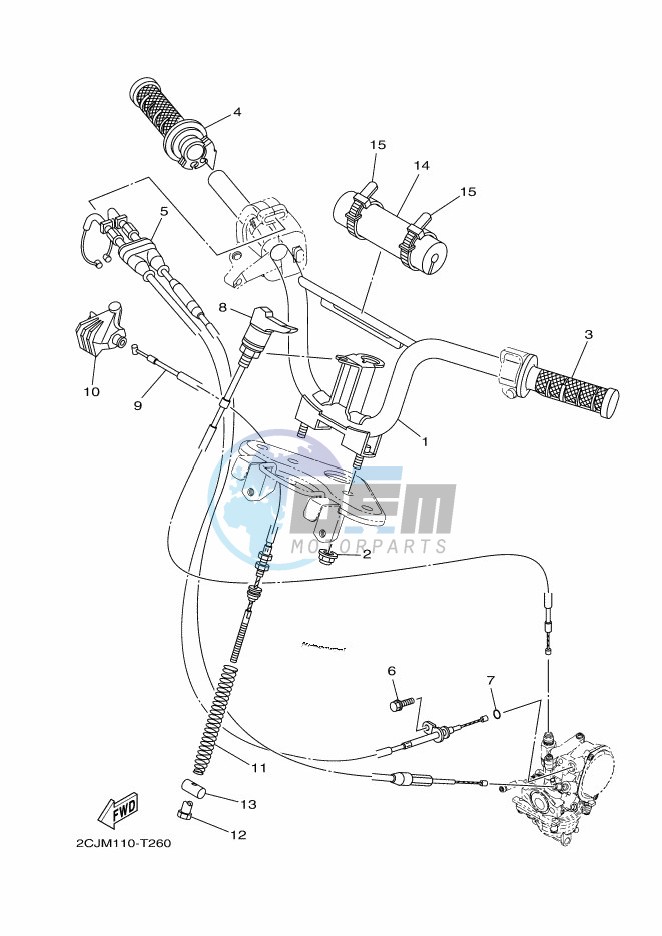 STEERING HANDLE & CABLE