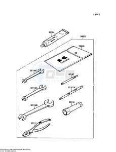 JF 650 A [X2] (A4-A5) [X2] drawing OWNERS TOOLS