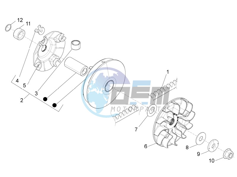 Driving pulley