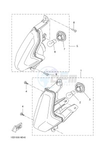 YP400R X-MAX 400 (1SD5 1SD5 1SD5 1SD5) drawing FLASHER LIGHT