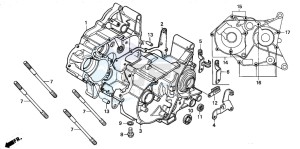 MT50S drawing CRANKCASE