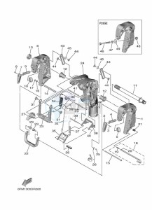 F25GMH drawing FRONT-FAIRING-BRACKET