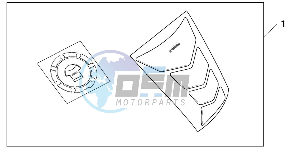 TANKPAD / FUEL LID COVER