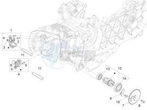 946 125 4T 3V ABS (EMEA, APAC) drawing Rocking levers support unit