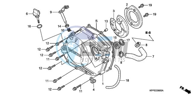 RIGHT CRANKCASE COVER