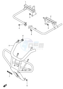 LT-F250 (E3-E28) drawing FOOTREST