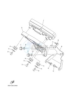 MTN850 MTN-850-A MT-09 ABS (BS29) drawing METER