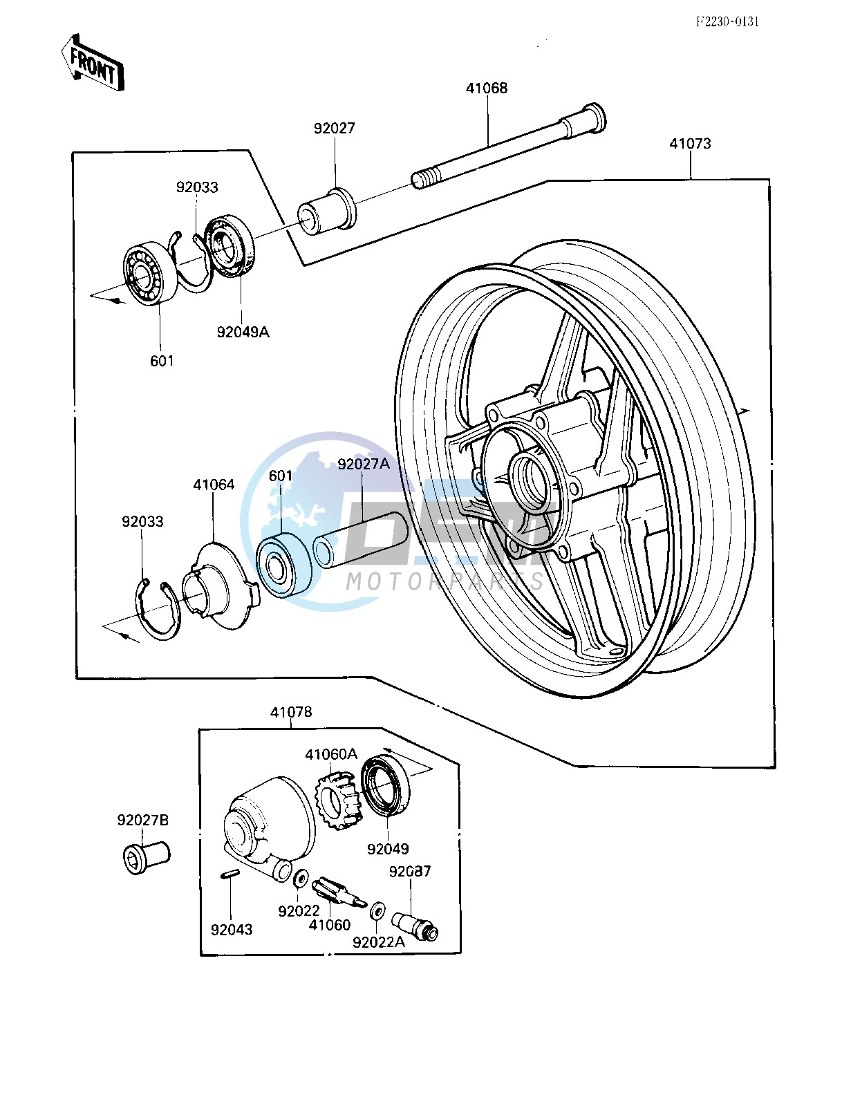 FRONT WHEEL_HUB