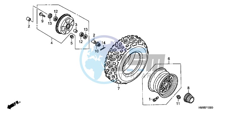 FRONT WHEEL