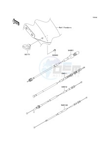 BR 125 B [WIND 125] (B2) B2 drawing CABLES