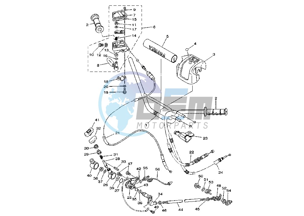 STEERING HANDLE -CABLE