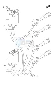 DF 140A drawing Ignition Coil