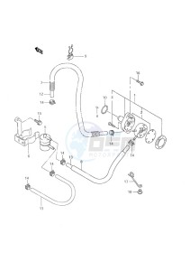 DF 70 drawing Fuel Pump (1998-2006)