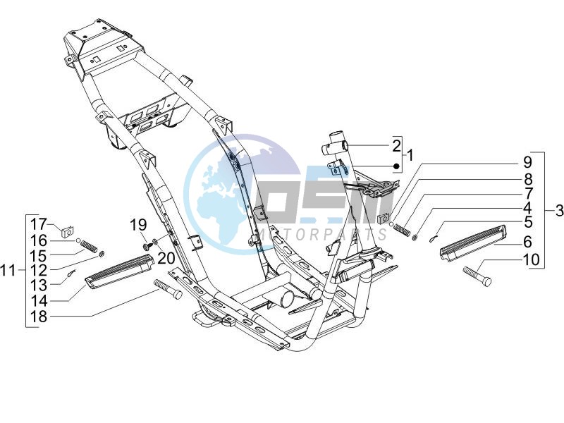 Frame bodywork