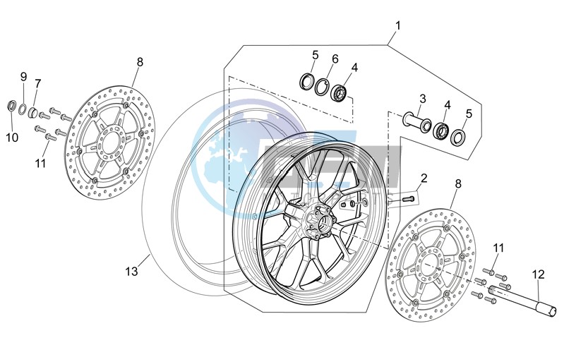 Front wheel