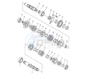 WR F 450 drawing TRANSMISSION