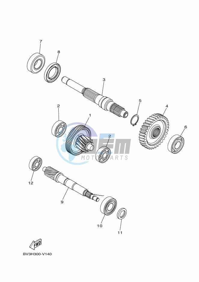 FRONT BRAKE CALIPER