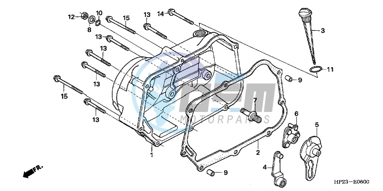 RIGHT CRANKCASE COVER