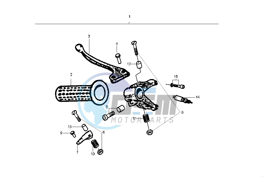 Rear brake control