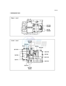 VERSYS KLE650A7F GB XX (EU ME A(FRICA) drawing Crankcase Bolt Pattern