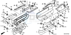 GL1800D GoldWing - GL1800-D UK - (E) drawing CYLINDER HEAD COVER